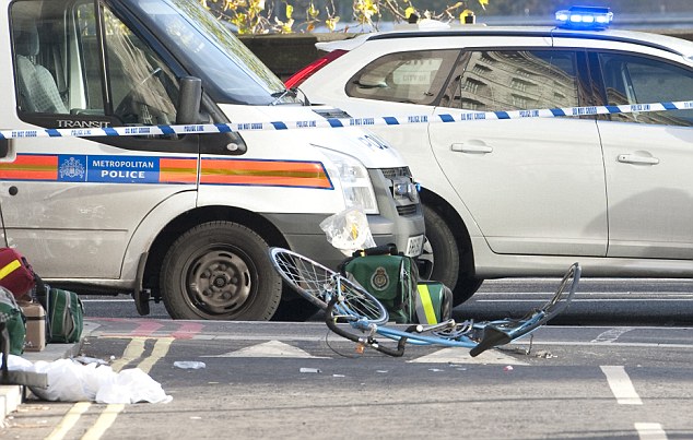 Six cyclistes ont été tués à Londres, en novembre.